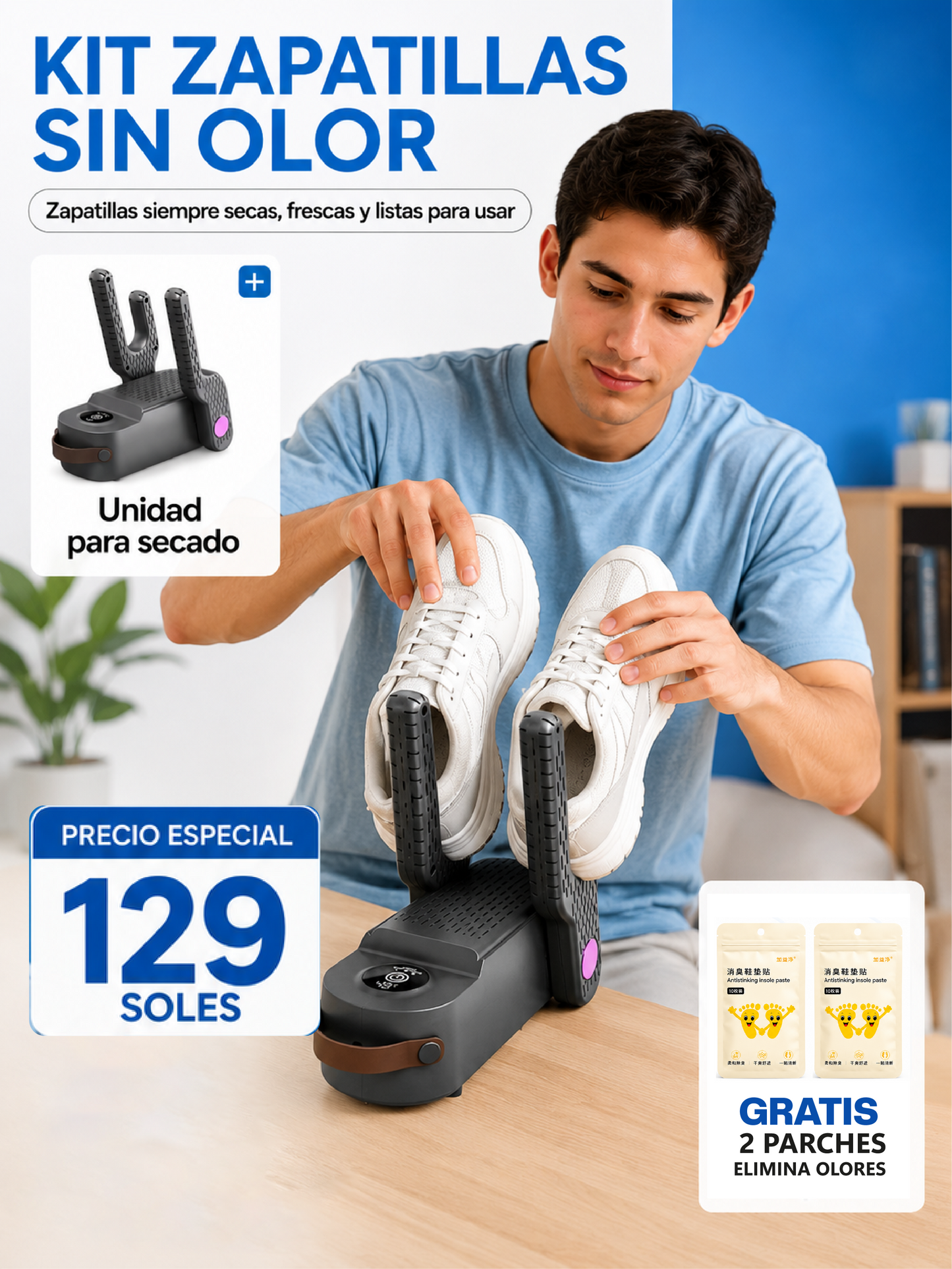 KIT ZAPATILLA SIN OLOR